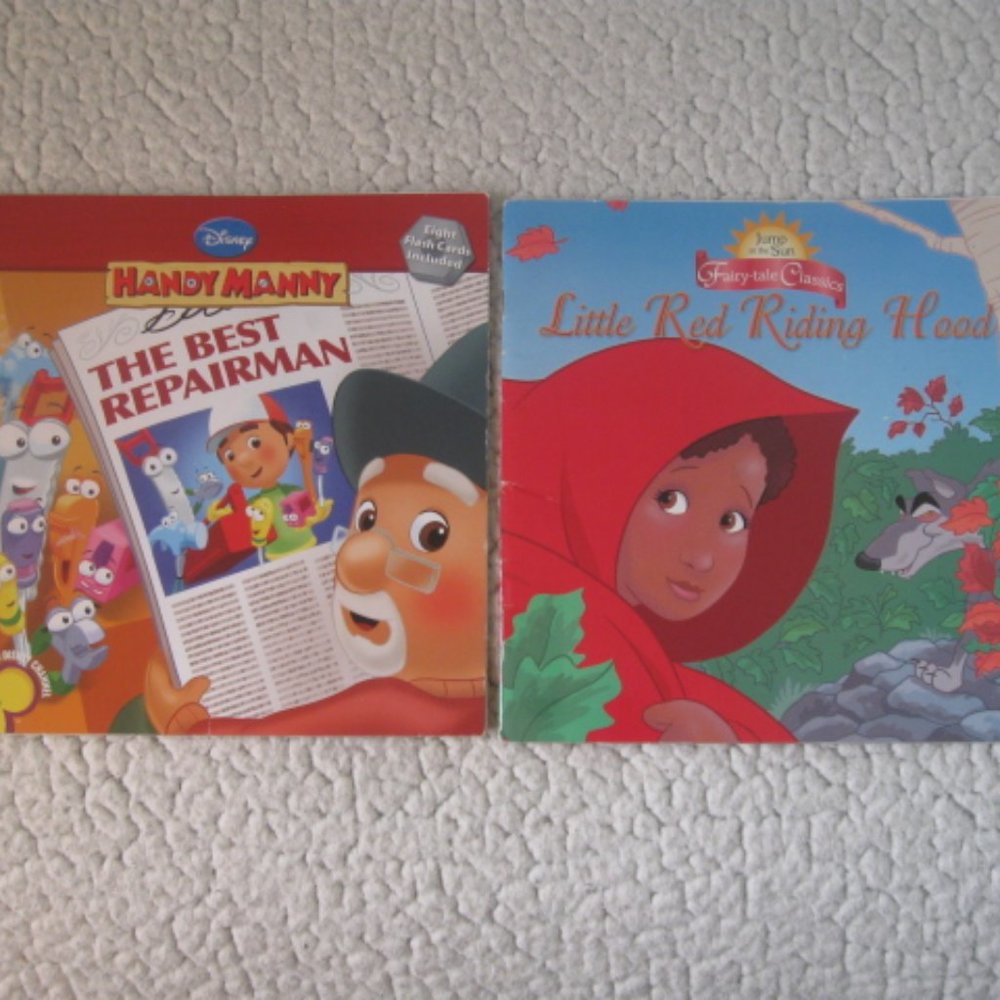 5/$20 Handy Manny & Little Red Riding Hood Books